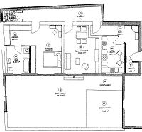 Grundriss <br> Monteurwohnung Idstein